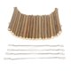thumbnail image 1 of nçoire en bois pour hamster, grand espace naturel, pour escalader et jouer, hamac avec chaîne de suspension pour souris et perroquets, 20 x 30 cm, 1 of 4