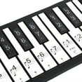 thumbnail image 4 of Piano Keyboard Stickers, Removable 88 Keys Piano Stickers Easy Installation for Beginners and Kids, 4 of 7