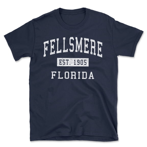 Fellsmere Florida Classic Established Men's Cotton T-Shirt