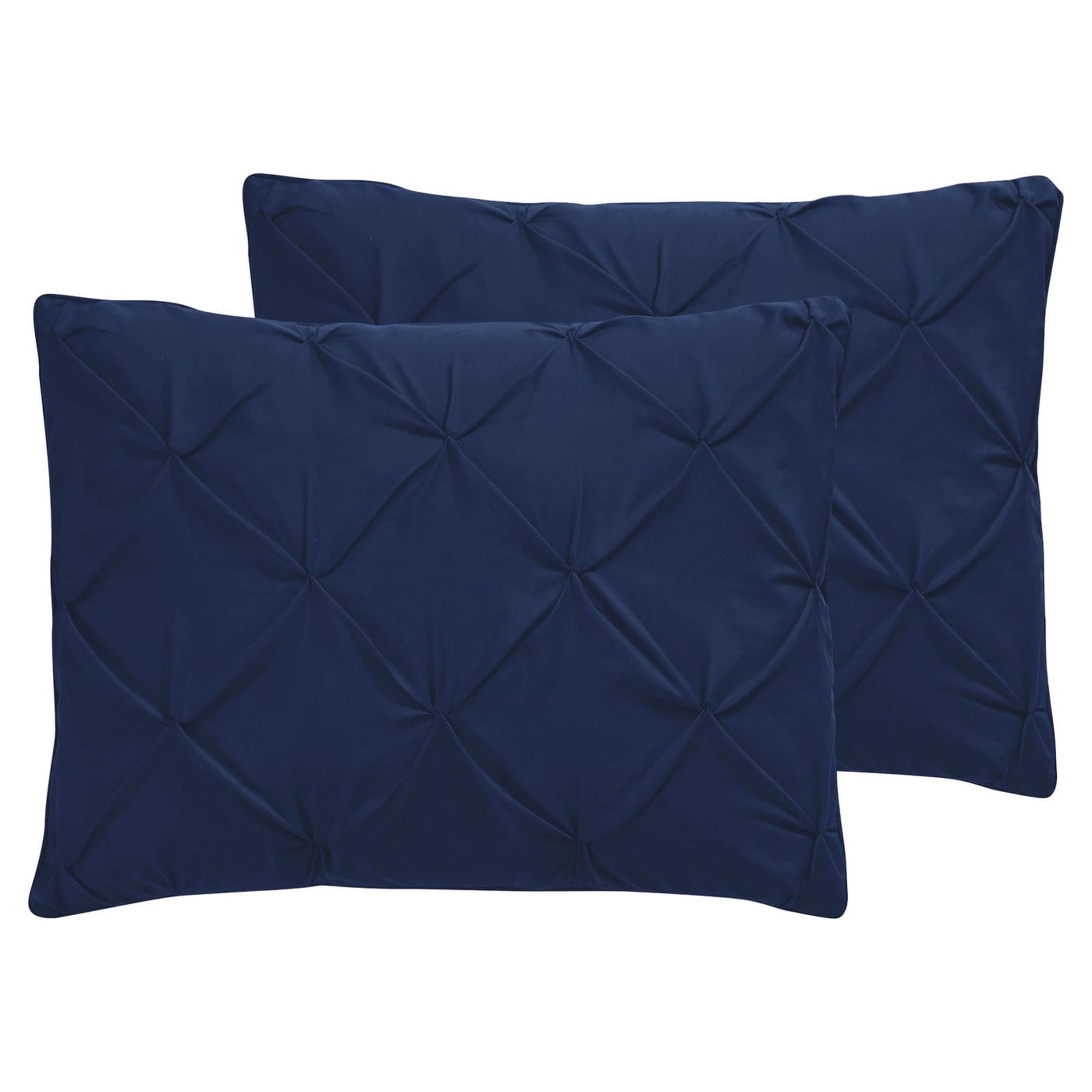 VCNY Home Carmen 4-Piece Navy Solid Comforter Set, King, Adult, Unisex