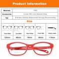thumbnail image 2 of Boys Girls Glasses Frame Size 48 Strap One-piece Glasses Cord No Screw Flexible Children Eyeglasses Age 4-6Yrs, 2 of 5