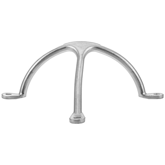 IDEANATEGRATE Boat Deck Hardware Silver Yacht Holder 1Pcs for Ocean Boat Accessories with Stable Support