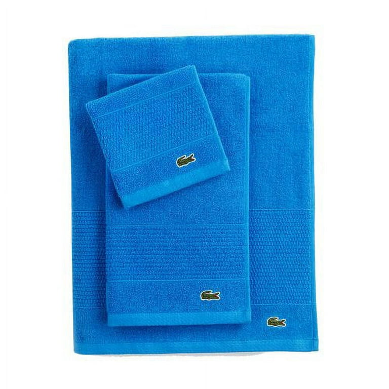Lacoste Legend Towel, 100% Supima Cotton Loops, 650 GSM, 16x30 Hand,  Magenta