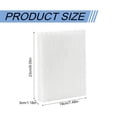 thumbnail image 3 of Humidifier Filter,MD1-0034 Replacement Humidifier Wick Filter Compatible for Evaporative Humidifier Models Evap40,Evap2,EV100 and More,1Pcs White, 3 of 9