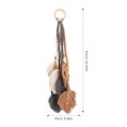 thumbnail image 2 of unbranded Adorno De Pared Bohemio En Macramé Con Hojas En Para Interior, 2 of 6
