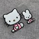 thumbnail image 1 of 1 Pieza De Pegatina Reflectante Para Hello Kitty Motocicleta Coche Calcomanía Cubierta Arañazos Casco Portátil Equipaje Monopatín huangjie unisex, 1 of 2