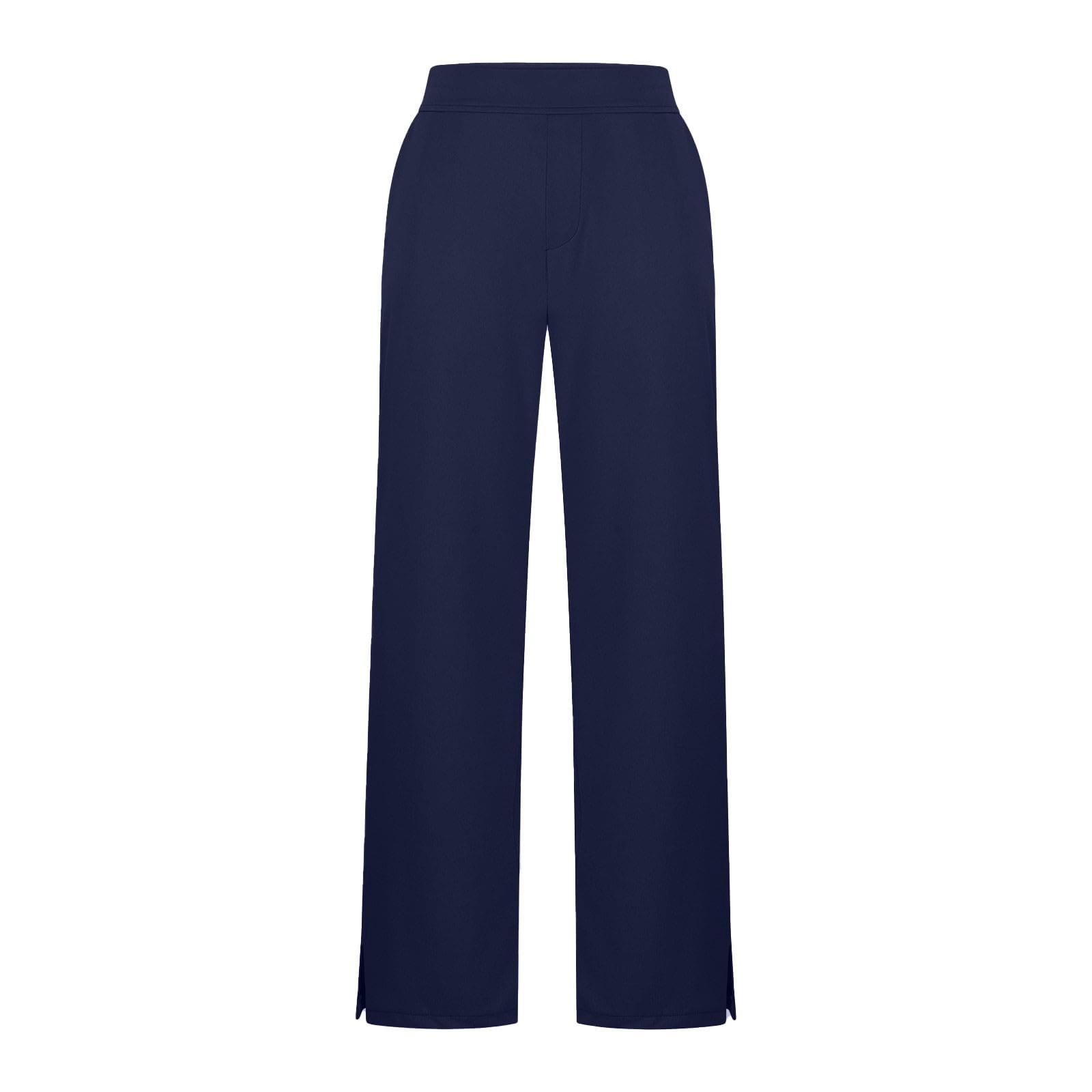 Yoga Pants Women Wide Leg Pants with Pockets High Waist Stretch Dress Casual Sweatpants Side Split