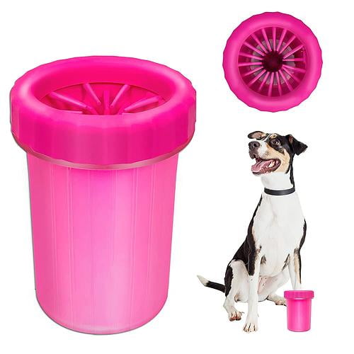 Limpiador de patas para perros Lobo Jack, taza de lavadora portátil de silicona