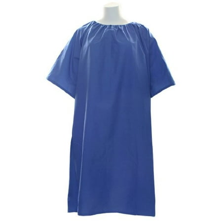 IV Hospital Gown 5XL with Snaps on the Sholders (Royal Blue) | Walmart Canada