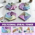thumbnail image 5 of CYFW 4Pcs Sensory Fidget Toys,3D Printed Sensory Fidget Star,Sensory Toys for Autism,Rainbow, 5 of 7