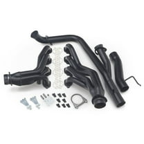 Hedman Hedders 89510 Standard Duty Uncoated Headers Tube Size 1.75 In. Collector Fits select: 1997 FORD F350, 1988-1996 FORD F250