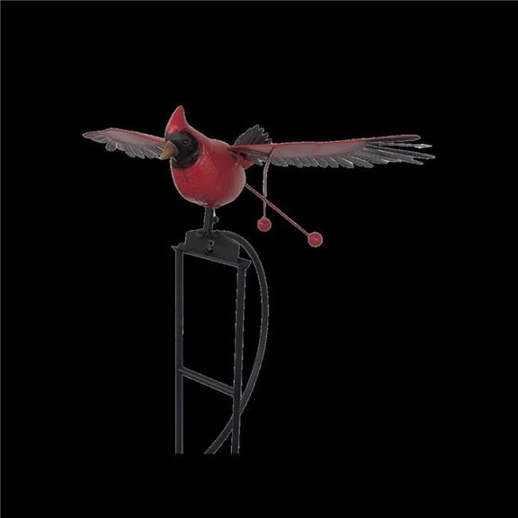 ESSCHERT DESIGN USA ZYCT832 Metal Cardinal Rocker - Medium