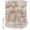 Brown, variant on 54x78 Inch Shower Curtain Decorative Blue Coastal Bathtub Bath Curtains Fabric Waterproof Bathroom Decor, Nautical Coral Starfish Shell Seahorse Ocean Small Stall Shower Curtain Set with 12 Hooks