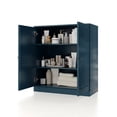 thumbnail image 7 of Palace Imports 100% Solid Wood 32" Bathroom Cabinet with Solid Doors and Adjustable Shelves, Teal, 7 of 7