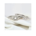 thumbnail image 6 of Imperial Women's IGI Certi 1/3 Ct Diamond 10k White Gold Twist Shank Bridal Set, 6 of 8