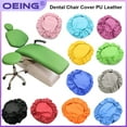 thumbnail image 2 of 4Pcs/Set Dental Unit Chair Cover PU Leather Dentistry Seat Protector Sleeves Elastic Waterproof Protective Dentist Chair Cover (Red), 2 of 5