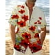 thumbnail image 3 of Nuevas camisas hawaianas para hombre, camisas casuales de verano con estampado 3D de atardecer, camisas de manga corta con solapa, blusas de calle, ropa para hombre y mujer, 3 of 5