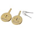 thumbnail image 2 of Yimiti 1Pairs Bike Disc Brake Pads For Bb7 For Juicy 5 7 Full Metal Gold Brakepad,For Bb5, 2 of 7