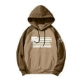 thumbnail image 3 of GIPQJK Mens Graphic Hoodies Merican Flag Design Hooded Sweatshirts Casual Loose Patriotic Pullover Tops Usa Flag Multicolor Panel Hoodies Sweatshirts with Pockets,Khaki XL, 3 of 6