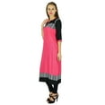 thumbnail image 3 of Phagun Indian Designer Bollywood Kurta Women Ethnic Kurti Cotton Tunic Dress, 3 of 5