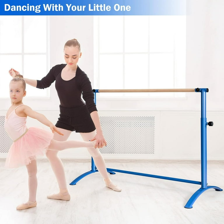Portable Ballet Barre 51 Freestanding Ballet Bar with Adjustable Height Fitness Dance Bar for Home Studio School Gym Barre Exercise Equipment for Kids Adults Walmart