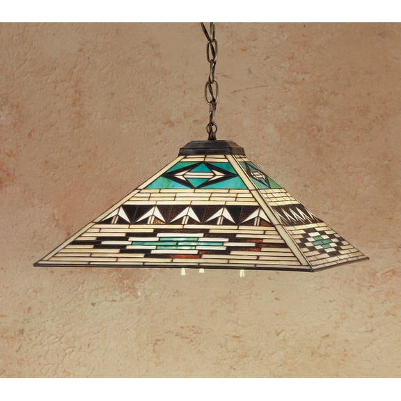 Meyda Tiffany 47597 3 Light 17" Wide Pendant - Tiffany Glass