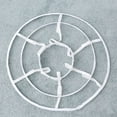 thumbnail image 4 of Girls Elastic Waistband Adjustable Pannier Petticoat White Black 2 Hoop Cage Skirt Wedding Bridal Crinoline Underskirt Bustle, 4 of 6