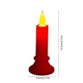 thumbnail image 4 of Halloween Decorations Savings, Tarmeek Halloween LED Candle Decoration Flameless Flickering Effect Plastic 16x6cm Table Centerpiece for Thanksgiving Christmas Party Decor, 4 of 7