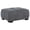 Charcoal Grey, variant on Octavia Upholstered Rectangular Ottoman Black