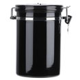 thumbnail image 1 of Stainless Steel Sealed Canister Coffee Bean Flour Sugar Container Holder Can Storage Bottles JarsBlack 1.8L, 1 of 10