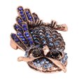 thumbnail image 1 of Vintage Rhinestone Owl Brooch Pin, Sparkling Fashionable Unisex Accessory for Party Travel with Delicate Design, 1 of 8