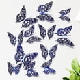 thumbnail image 4 of Jubipavy 12pcs 3D Butterfly Wall Stickers Home Decor Decor Decals Room Decoration Bedroom Party Wedding Decors Clearance, 4 of 7