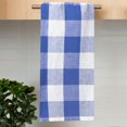 thumbnail image 3 of Fabstyles Country Check Cotton Set of 4 Kitchen Towel, 3 of 4