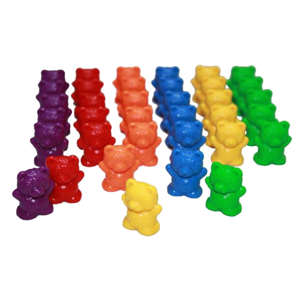 Counting/Sorting Bears Toy Set Matching Sorting Fun Educational Toy 120pcs 