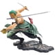 thumbnail image 4 of Figura de Luffy de una pieza, Roronoa Zoro, tres hojas, sa-maximum, Manga, estatua de Anime, modelo de colección de acción de PVC, juguetes para niños, 18CM, 4 of 4