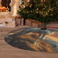 thumbnail image 6 of Sikiie Starry Sky White Horse 30-48 inches {designName} Print Christmas Tree Skirt Snowman Xmas Tree Skirt with Edge Christmas Decorations for Holiday Party48", 6 of 7