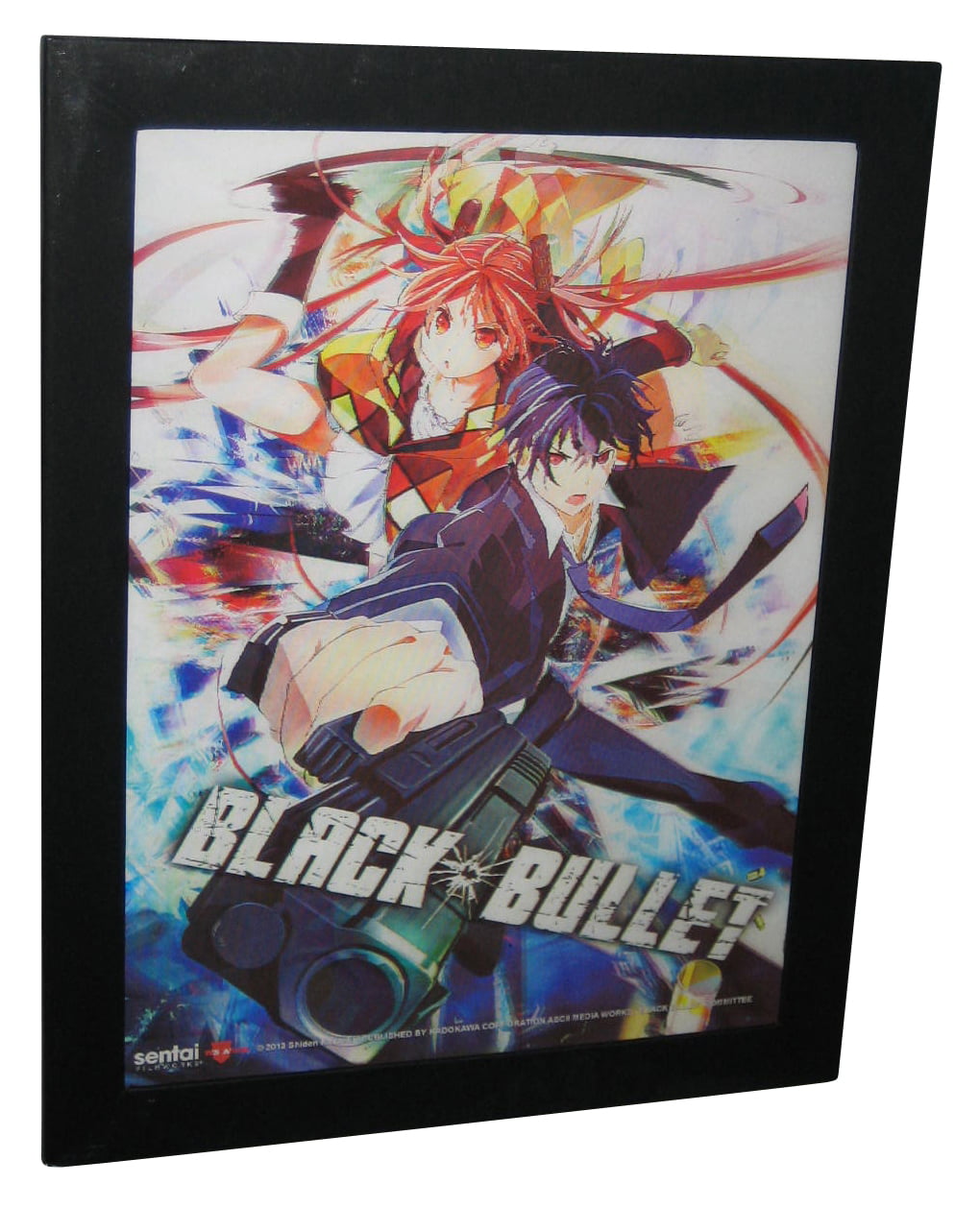 Black Bullet Anime 3D Lenticular 9 x 12