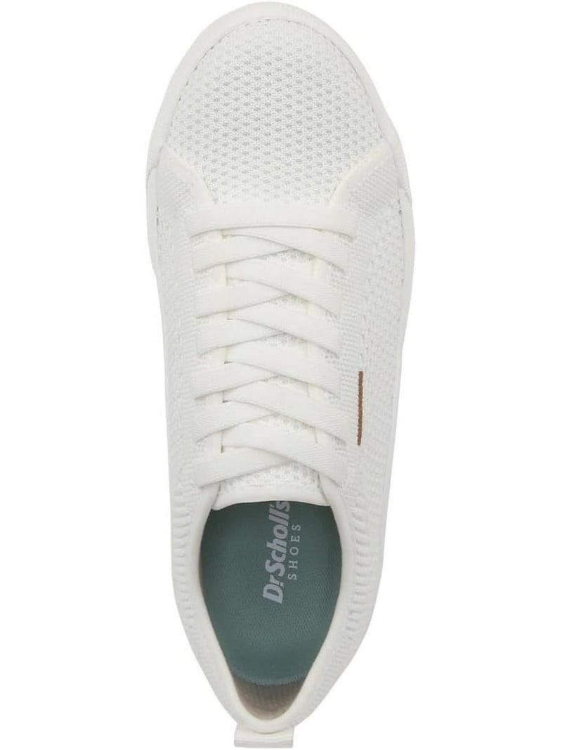 Dr. Scholl's Time Off Knit Women's Fashion Sneakers White Knit