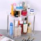 thumbnail image 2 of Multi-functional 2-Tier Cosmetic Organizer Tray Storage Shelf Caddy Stand for Bathroom Vanity Countertop, 2 of 5