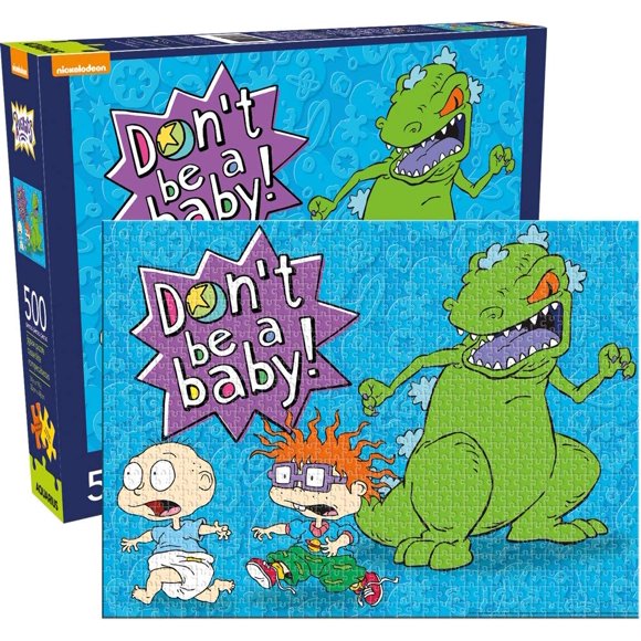 Puzzle - NMR Aquarius - Rugrats Reptar 500pc New 62142