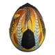 thumbnail image 5 of Casco Moto Abatible Certificado Talla XL Pilot Naranja Mate, 5 of 5
