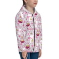 thumbnail image 5 of Sigee Easter Rabbit for Teenage Zip Up Hoodies Long Sleeve Sweatshirts-Small, 5 of 6