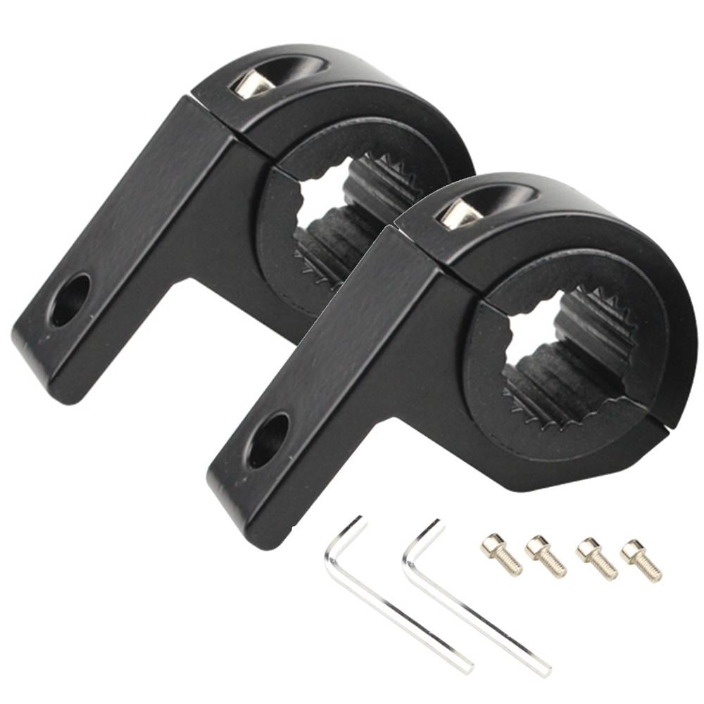 Tohuu Motorcycle Mounting Bracket LED Light Horizontal Bar Tube Clamp
