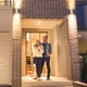 thumbnail image 3 of Aplique LED exterior interior blanco moderno, foco de pared GU10, 2 focos de 400lm cada uno, iluminación moderna jardín terraza garaje, IP44, 2x5W JAMW Sencillez, 3 of 5