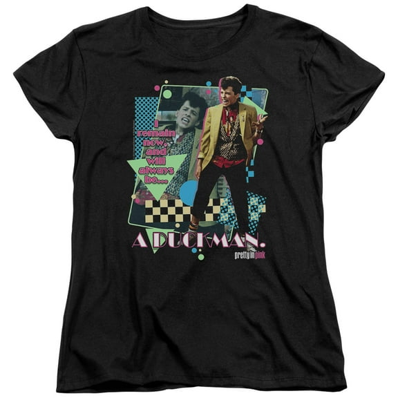Pretty In Pik - A Duckman - Women's Short Sleeve Shirt - X-Large