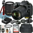 thumbnail image 1 of Nikon D7500 DSLR Camera with AF-S 18-140mm VR Lens + SanDisk 64GB Memory Card + Case + Tripod + UV Filter + A-Cell Accessory Bundle, 1 of 9