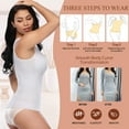thumbnail image 4 of Vaslanda Women's Shapewear Camisole with Built-in Bra - Tummy Control Compression Tank Tops, 4 of 6