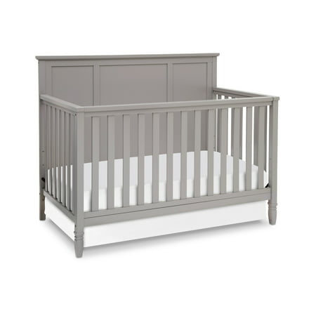 Delta Children Epic 4-in-1 Convertible Crib, Gray (Best Gray For Nursery)