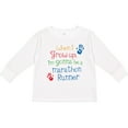 thumbnail image 3 of Inktastic Marathon Runner Future Boys or Girls Long Sleeve Toddler T-Shirt, 3 of 5