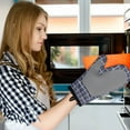 thumbnail image 4 of Wovilon Kitchen Cooking Microwave Oven Gloves Glove Pot Pad Heat Protection Microwave Oven Supplies, 4 of 5